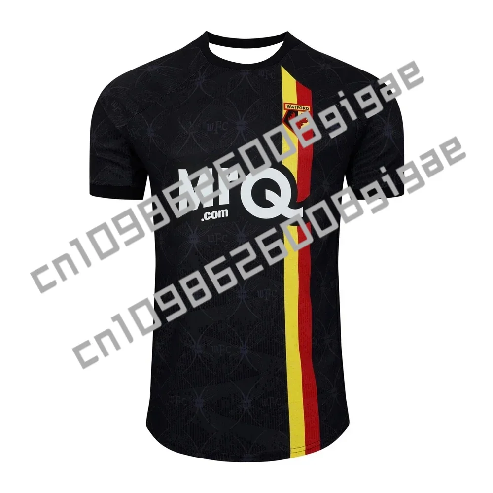 2026 New Watford Football Club Away Jersey Men's and Women's Fashion Trend Top T-shirt