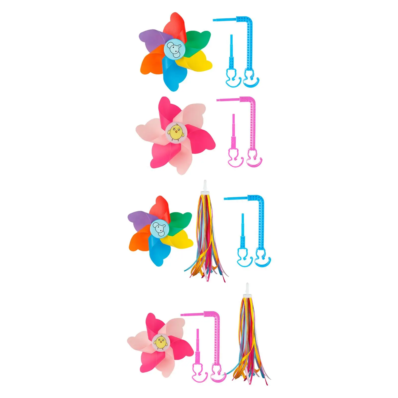 

Детский велосипедный руль Pinwheel Веселая езда Уникальный 3D велосипедный аксессуар для скутера