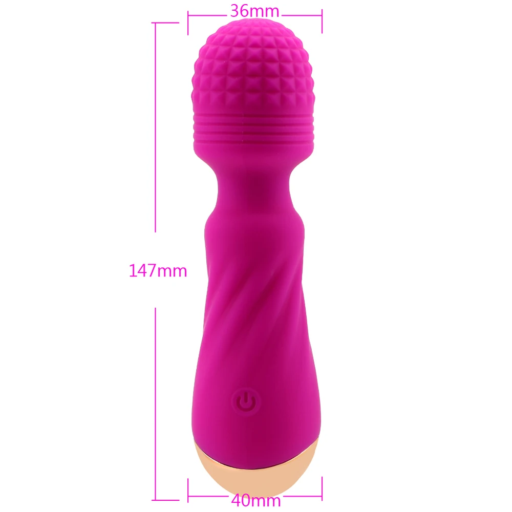 AV-sauvan vibraattori, tehokas dildovibraattori, 12-taajuinen G-pisteen klitoriksen stimulointiin tarkoitettu seksilelu naisille ja naisille_voghion.com