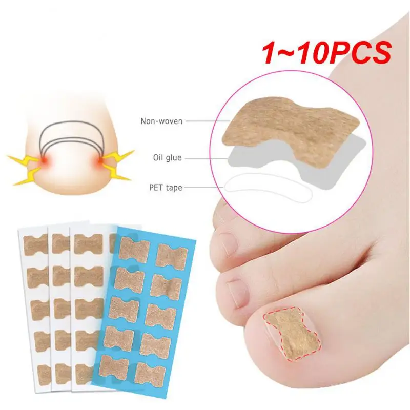 

1~10PCS Pexmen 10/20/Ingrown Toenail Correction Stickers Toenail Corrector Patch Big Toe Nail Corrector Patch