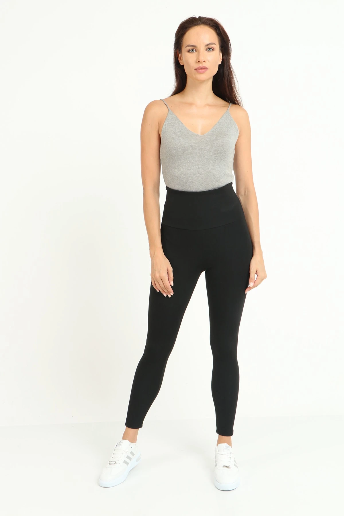 Leggings de cintura Ultra alta para ropa deportiva cómoda de talla grande, color negro, a la moda, para uso diario, para invierno, 2022| | - AliExpress