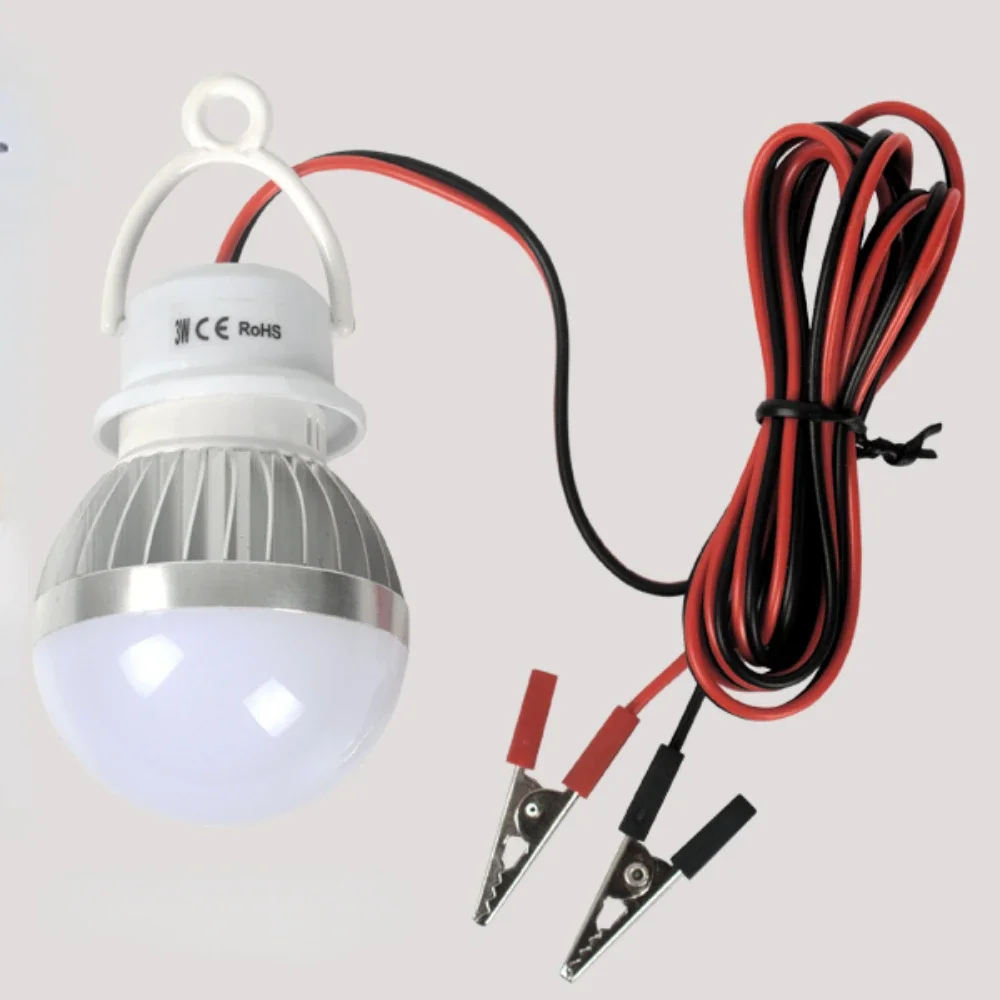 Lampadina A Led Portatile Dc 12V Di Alta Qualità 7W 9W 12W Bianco Freddo/Caldo Tenda Da Campeggio All'Aperto Luce A Sospensione Per La Pesca Notturna