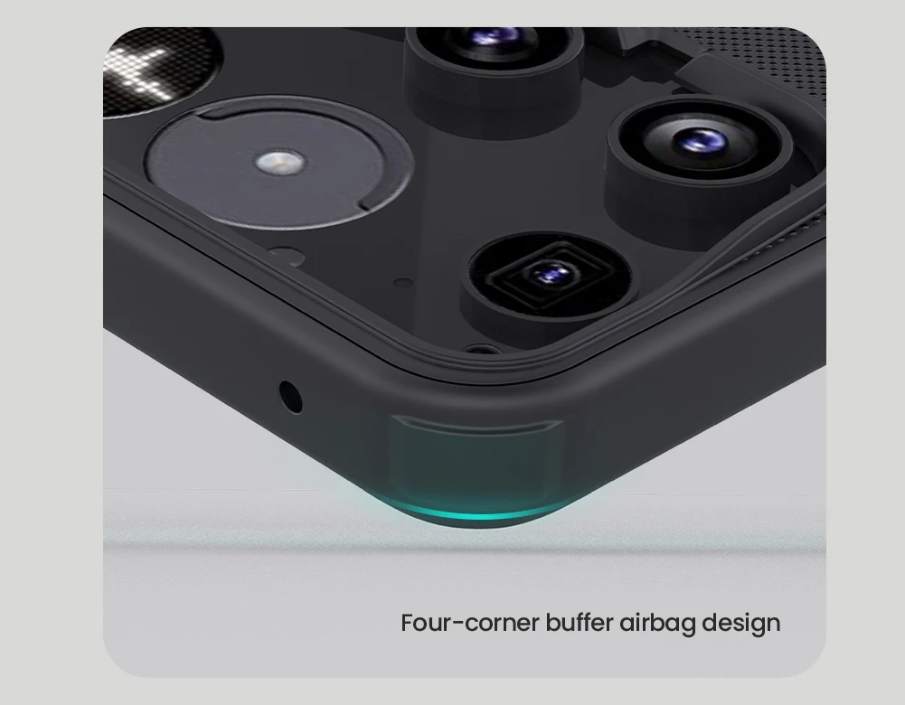 Nillkin Super Frosted Pro Protective Case - Soft TPU & Hard PC Back Cover