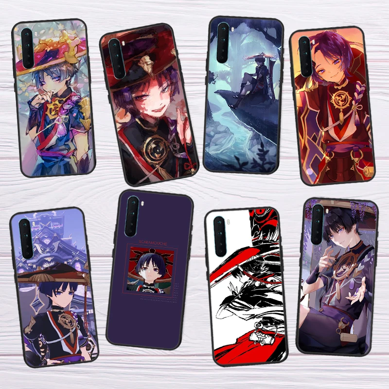 Genshin Impact Scaramouche For Realme GT Neo 2 Master C21 8i 8 Pro Phone Case OnePlus 10 9 Nord2 9R 8T Coque |