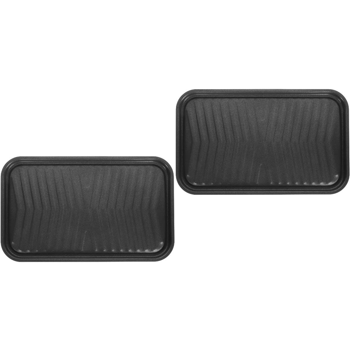 

2 pcs Barbecue Pan Cast Iron Barbecue Plate Barbecue Tray Teppanyaki BBQ Tool