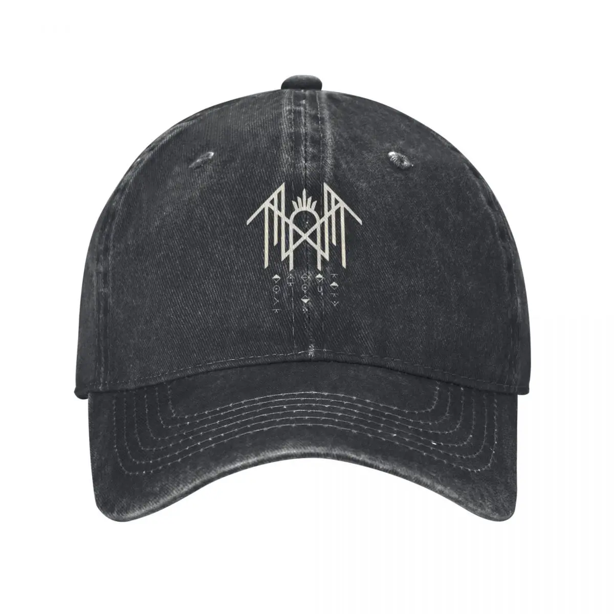 

The White Old British Rock Heavy Metal Baseball Caps Classic Distressed Cotton Sleep-Tokens Snapback Hat Unisex Golf Hats Cap