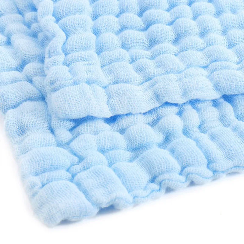 Baby Bath Face Towel Saliva Towels 6 Layer Cotton Newborn Feeding Washcloth Hand Towel Handkerchief 30x30cm