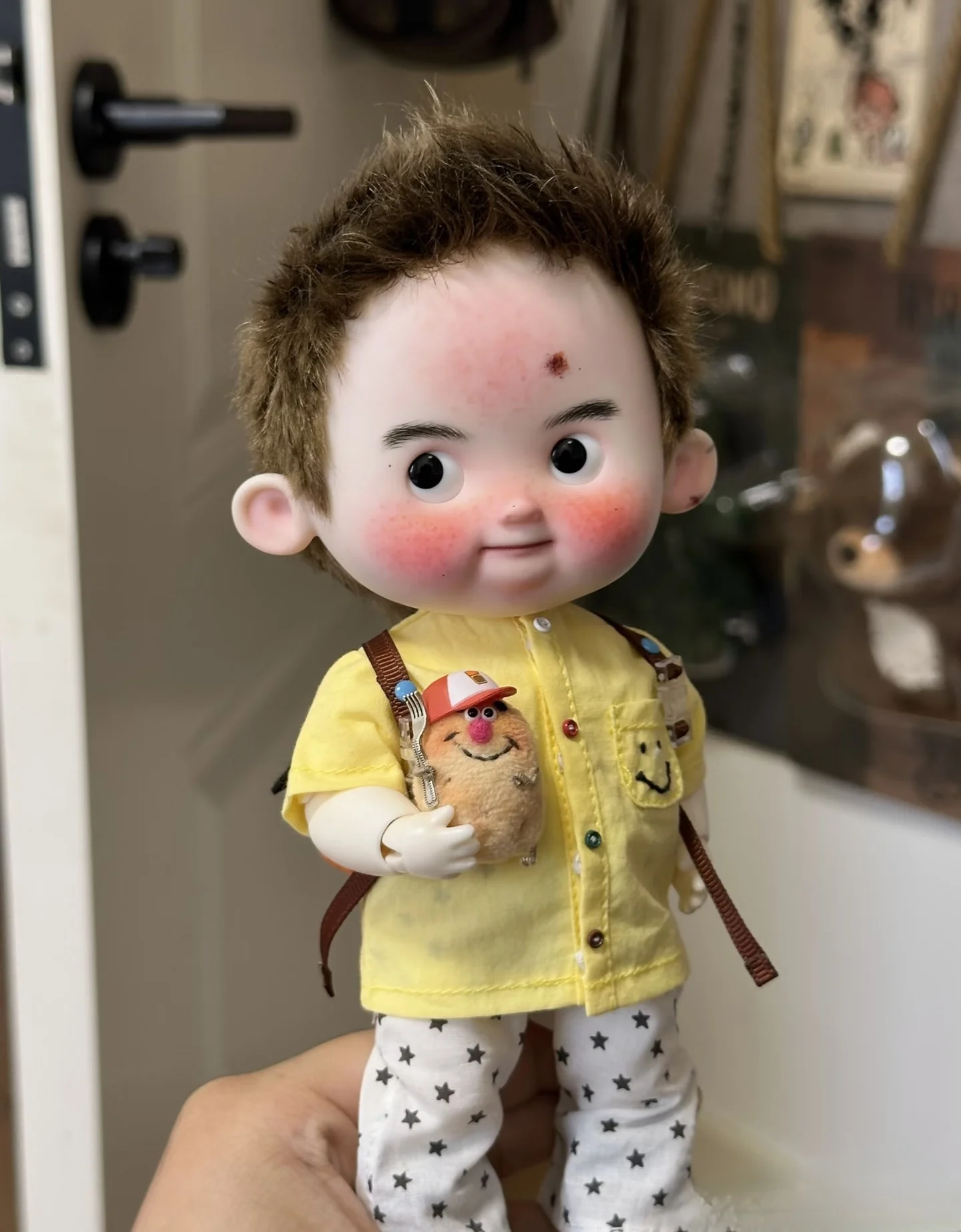 BJD 1/6 Big Head Doll DIY Children's Doll Toy Gift Accessories - 4