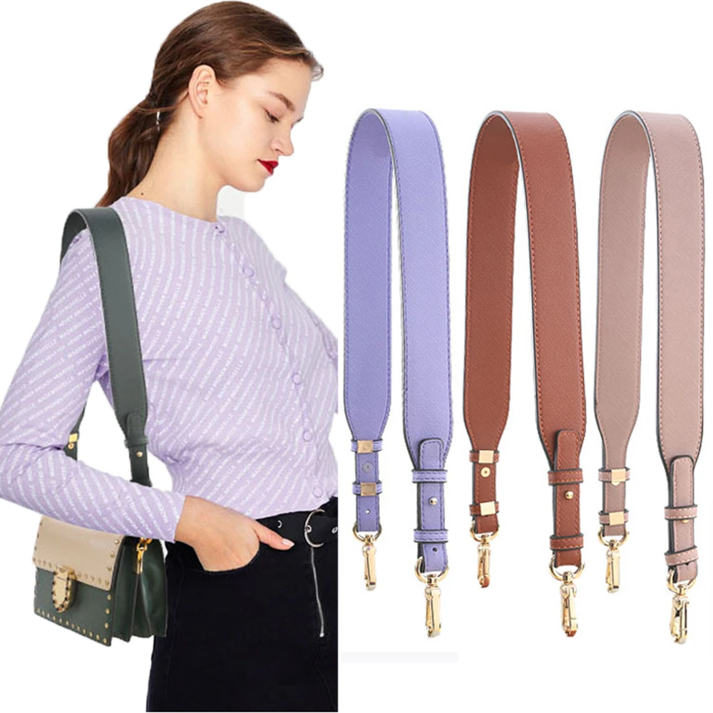 Wide Shoulder Bag Belt Strap Crossbody Adjustable Replacement Handbag Handle Ⓐ e