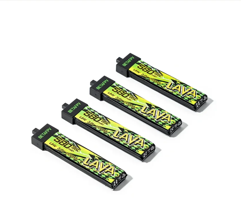 Lot 5 Piles Lipo 3.7V 280mAh pour Drone de Course