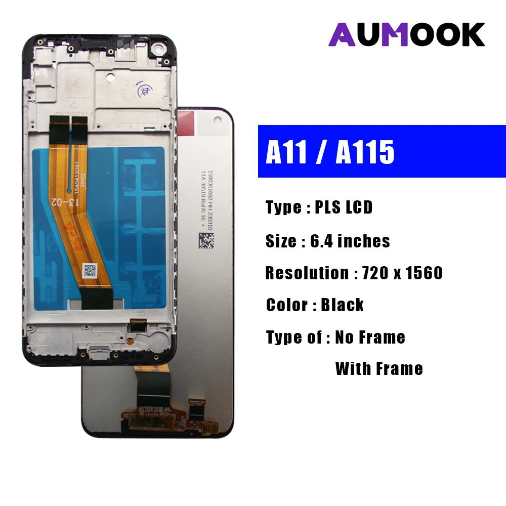 Ｚ A11 LCD ÷ LCD ġ ũ Ÿ , ׽Ʈ PLS LCD,  ü  ǰ , SMG A115