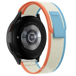 Nylon Loop Sports Band for Haylou Watches - Premium Comfort and Style (Cream)