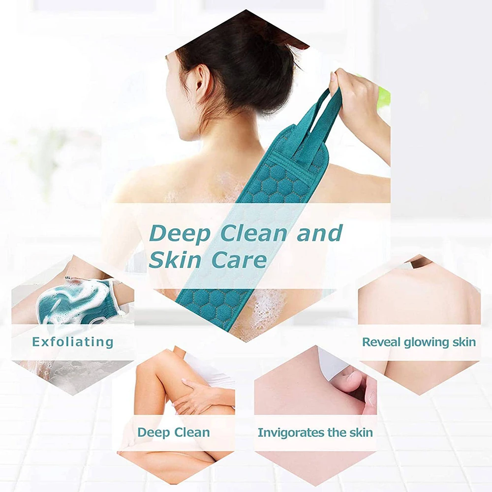 Exfoliating Body Scrubber Set 4