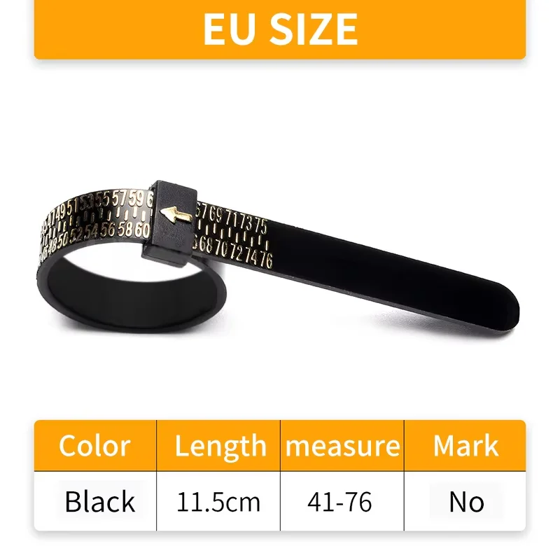 Precision Reusable Ring Sizer Measuring Kit for Accurate Jewelry Sizing