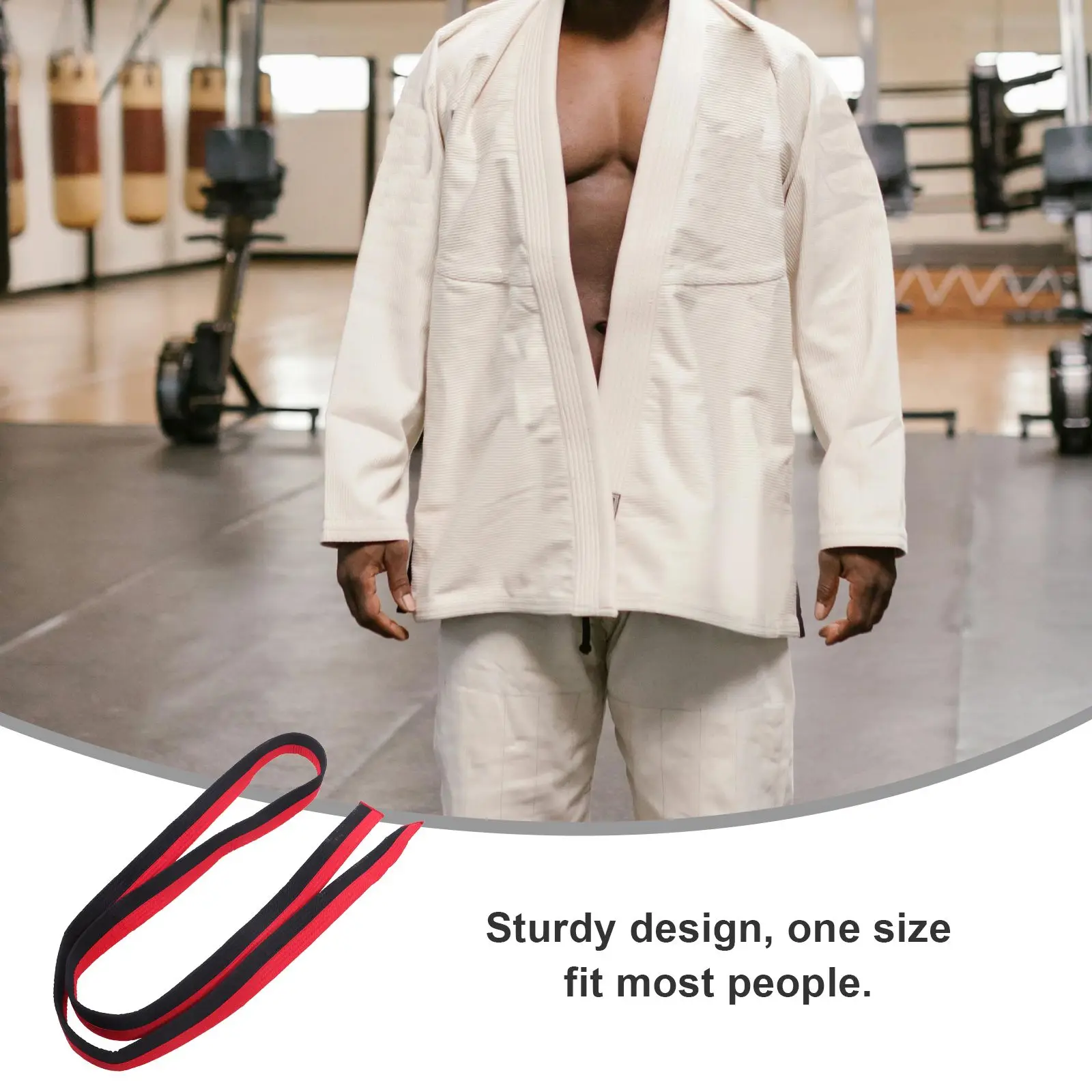 Taekwondo Belt Uniform Boys Martial Belts Waist Karate Wrist Guard Bands Polyester Cotton Wristbands Man Straps