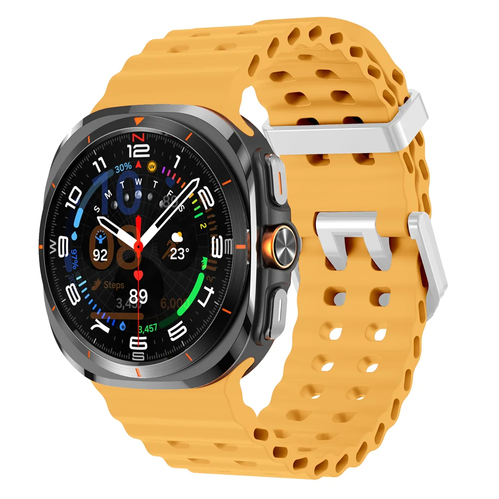 Breathable Silicone Smart Watch Wristband with Accessories Case