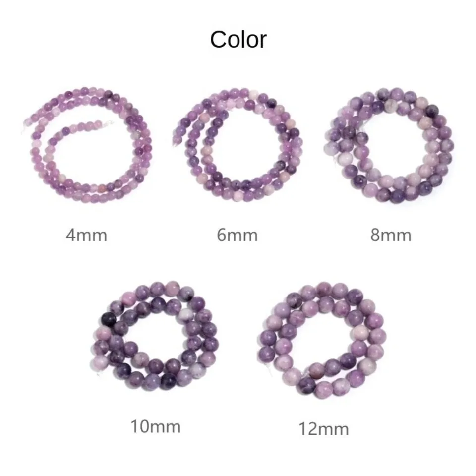 Schönes Stretch Armband Aus 8 Mm Lavender Jade Perlen | Kaufen Auf