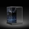18.6X 18.6X 26.3cm Building Block Acrylic Display Box Show Case For Lego 75304 Death Hemer Dustproof Clear Crystal Nut Type 4