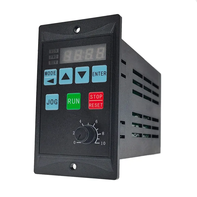 Inversor Elétrico do Conversor de Frequência de Mcu Adiciona o Motorista do Motor 750 400w 220v Entrada Monofásica 220v Saída Trifásica 1.5kw