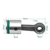 Aluminum Piston Connecting Rod with Washer + Pin Assembly for Type 26 Aluminum Electric Hammer Impact Drill Install 1