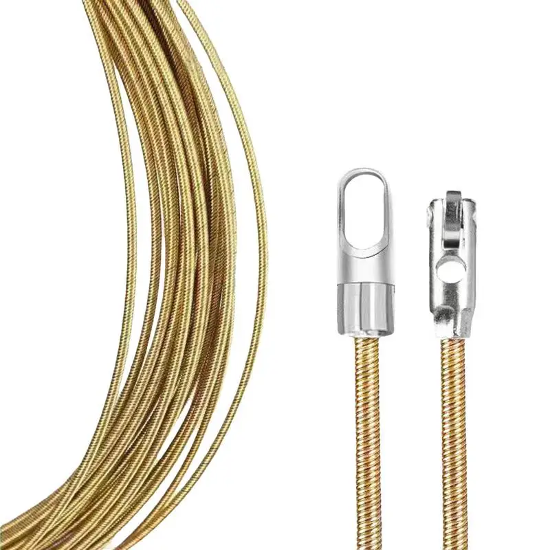 

Rope Pulling Device For Electricians With Pulley Universal Wire Lead Electrical Cable Puller Full Spring Wire Threader