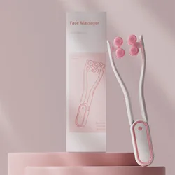 Portable Multifunctional Facial Roller for Enhanced Absorption and Relaxation (Pink)
