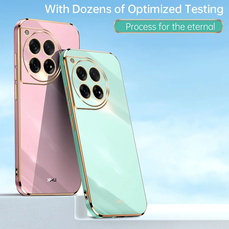 Ultra Slim Anti-Shock Chromed TPU Gel Case