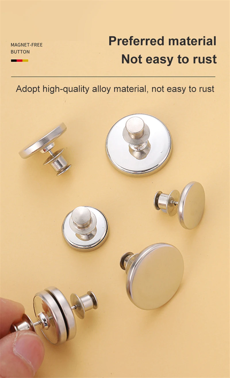 17-25MM Magnet Closure Magnetic Curtain Clips For Curtains Prevent Light  Leakin