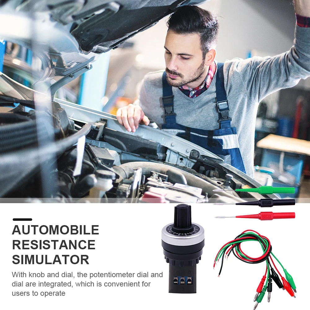 Universal Car Resistance Simulator Analog Generator Resistance Sensor Auto Repair Accessories