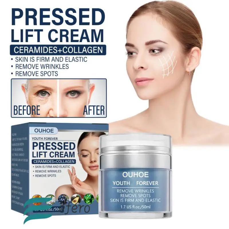 

Collagen Firming Facial Cream Anti-Aging Moisturizer Face Cream Lift Tighten Kojic Acid Fade Fine Lines Spots Brighten Skin Care