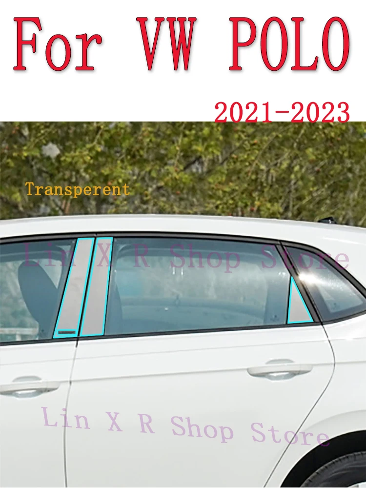 

Прозрачная фотопленка с защитой от царапин для VW POLO 2021 2022 2023 B/C