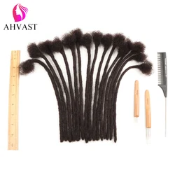 VAST 20/40 Strands Ombre Color 100% Soft Natural Afro Kinky Human Hair Dreadlock Extension Permanent Loc Extension Human Hair