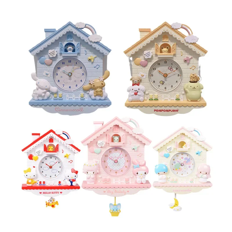 SANRIO HELLO KITTY ハローキティ スウィングタイプクロック SANRIO HELLO KITTY ハローキティ スウィングタイプクロック