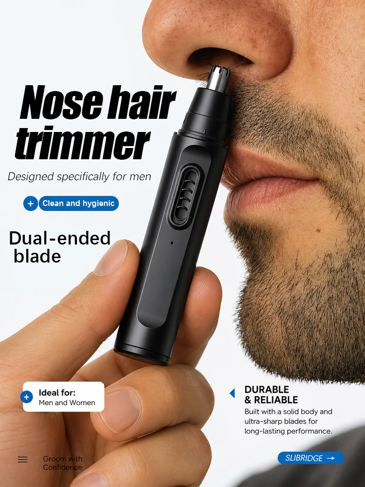nose Trimmer And Ear For Facial Remover,nasal Hair Cutter Remover Cleaning Washable,Portable Pro_voghion.com