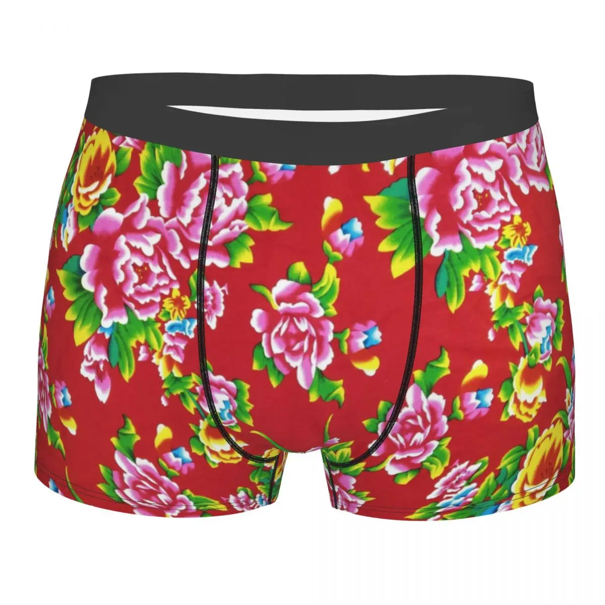 Dongbei Big Flower Men Boxer Briefs Underpants Highly Breathable High Quality Gift Idea dongbei big flower men boxer briefs underpants highly breathable high quality gift idea