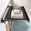 No Drill- Shelf Foldable Wall Shelves Holder Organizer Retractable Laundry Drying Storage Racks Gap Shelf For Bathroom Balcony 1