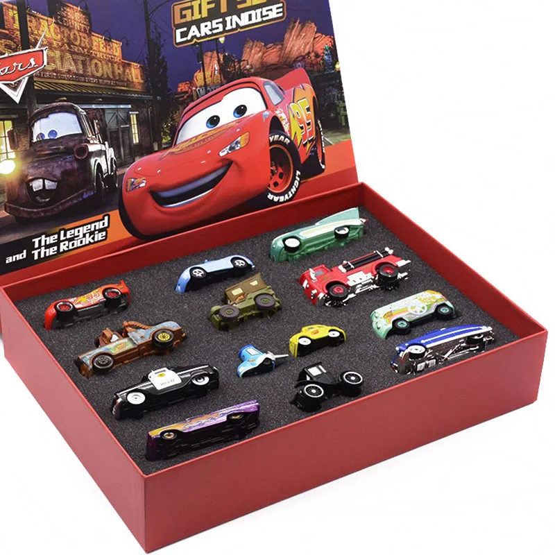 Universal - 6 Pièces/Jeu Disney Pixar 3 Jouets 1: 55 Moulée sous pression  Voiture en alliage métallique Voiture Lightning McQueen Modèle Voiture Dodo  Trudson Cadeau Cool Jouets pour enfants(Rouge) - Voitures - Rue du Commerce
