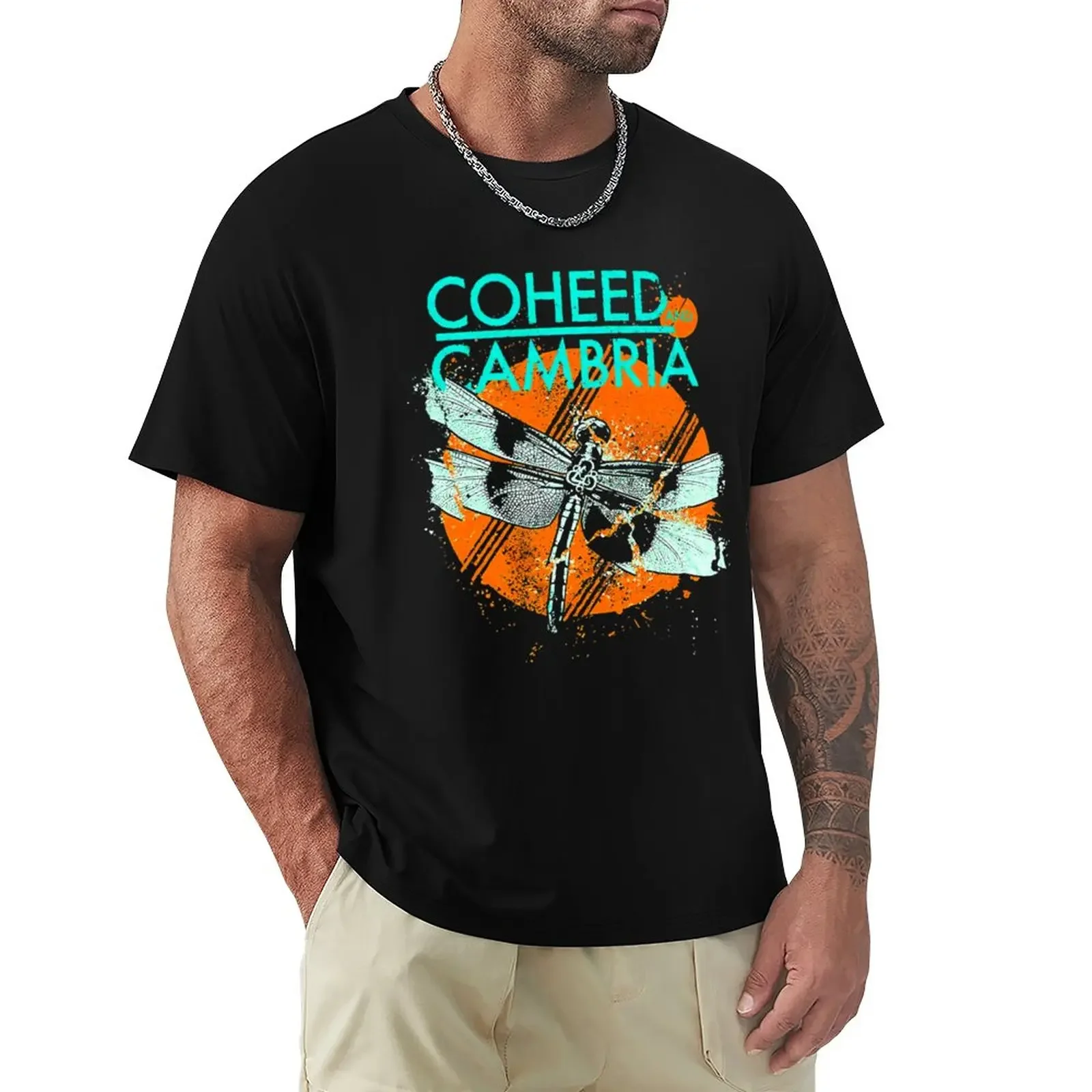 

Coheed and Cambria Dragonfly T-Shirt vintage anime sweat mens t shirts pack