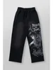 2025 New American Style Men's Pants Spring Autumn Anime Attack on Titan Print Jogger Cotton Loose Wide Leg Straight Pants 6