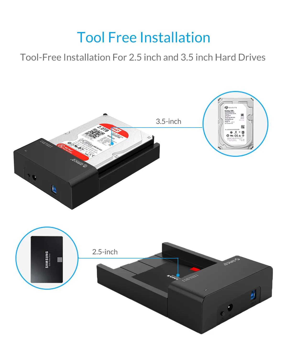 usb 3.0 disco rígido externo docking station