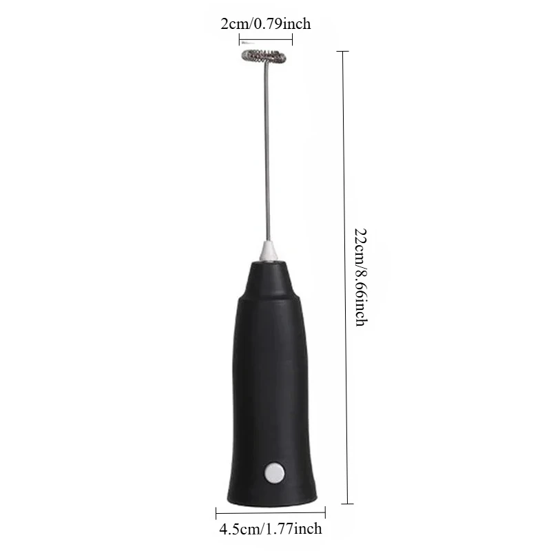 Electric Milk Frother Portable Blender Handheld Mini Kitchen Drink Foamer Coffee Maker Egg Beater Creamer Whisk Frothy Tools