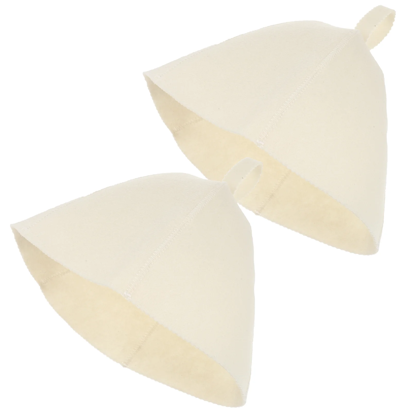 

Anti Heat Sauna Hat Thicken Wool Felt Shower Cap Hair Turban Quickly Towel Drying Towel Hats Sauna Bathroom Accessories