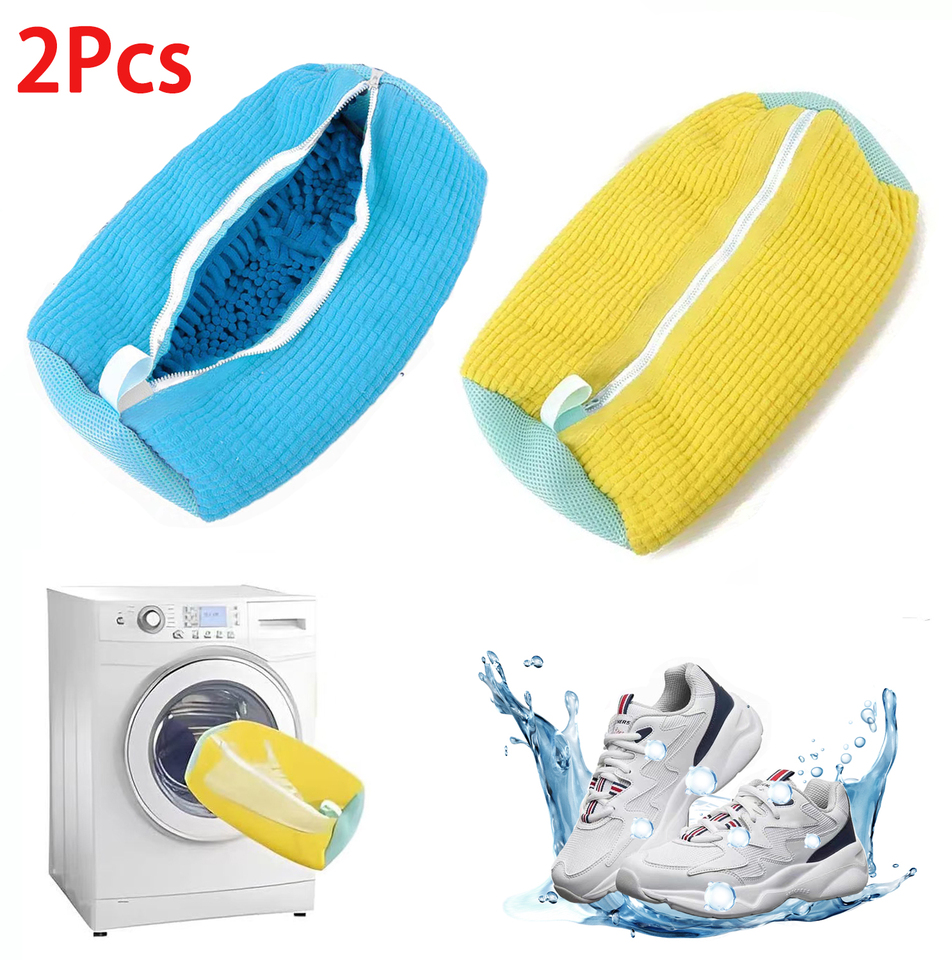 Washing Shoes Bag Cotton Laundry Shoes Protector Fluffy fibers Polyester Friendly Anti-Deformation Shoes Clothes Organizer