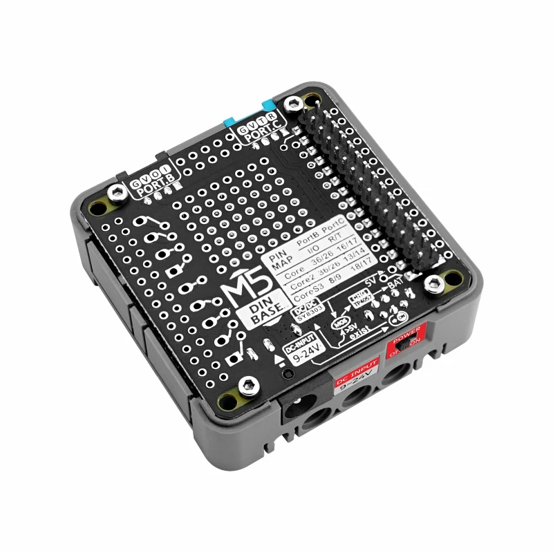 Base Oficial Din M5stack com Bateria 500mah - Imagem 3