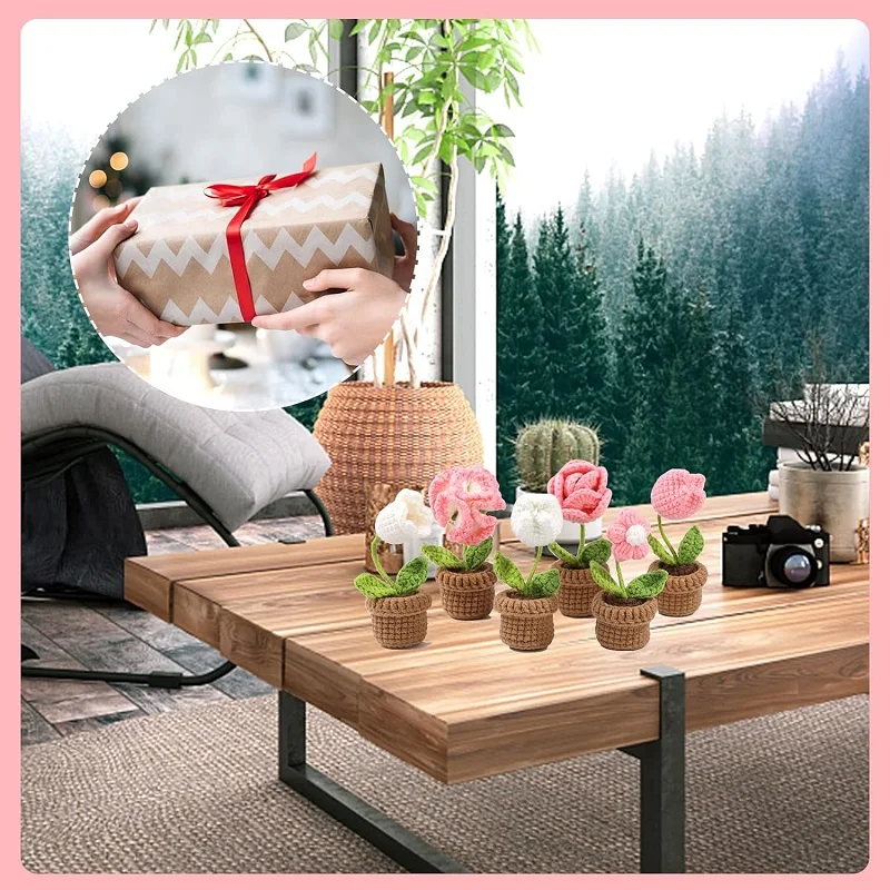 Flowers Knitting Kit for Beginners Adults Knitting Starter Kit with Step-by-Step Instructions Easy Crochet for Beginner crochet kit knitting supplies knitting craft supplies