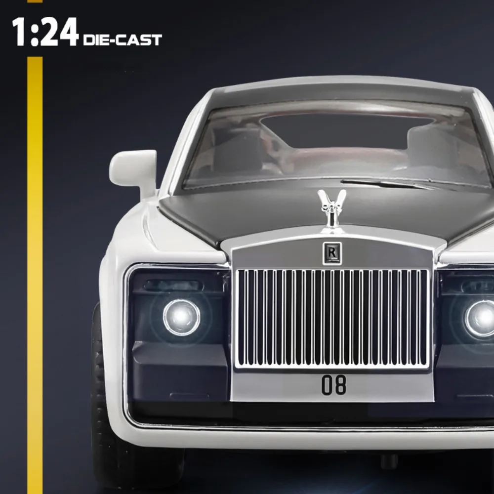 1/24 Lega Modello Di Auto Giocattolo Rolls Royce Sweptail Diecast Metallo Simulazione Limousine Modello Di Auto Collezione Sound Light Regali Per Bamb