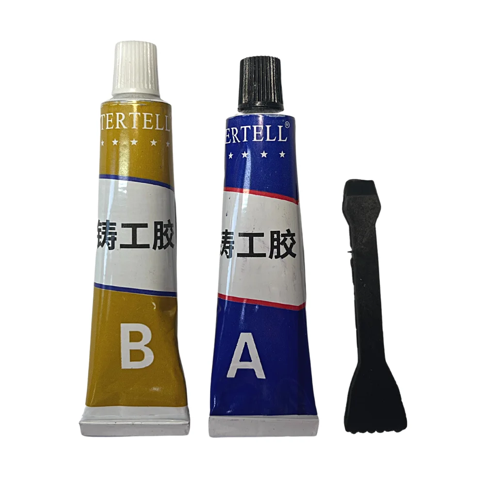 20g/65g /100g 주조 수리 접착제 금속 철 강철 자동 라디에이터 물 탱크 특수 누출 막기 용접 접착제, 주조 수리 접착제