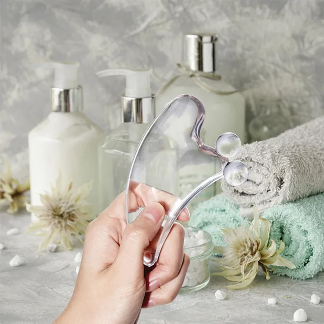 Transparent Facial Massage Spatula