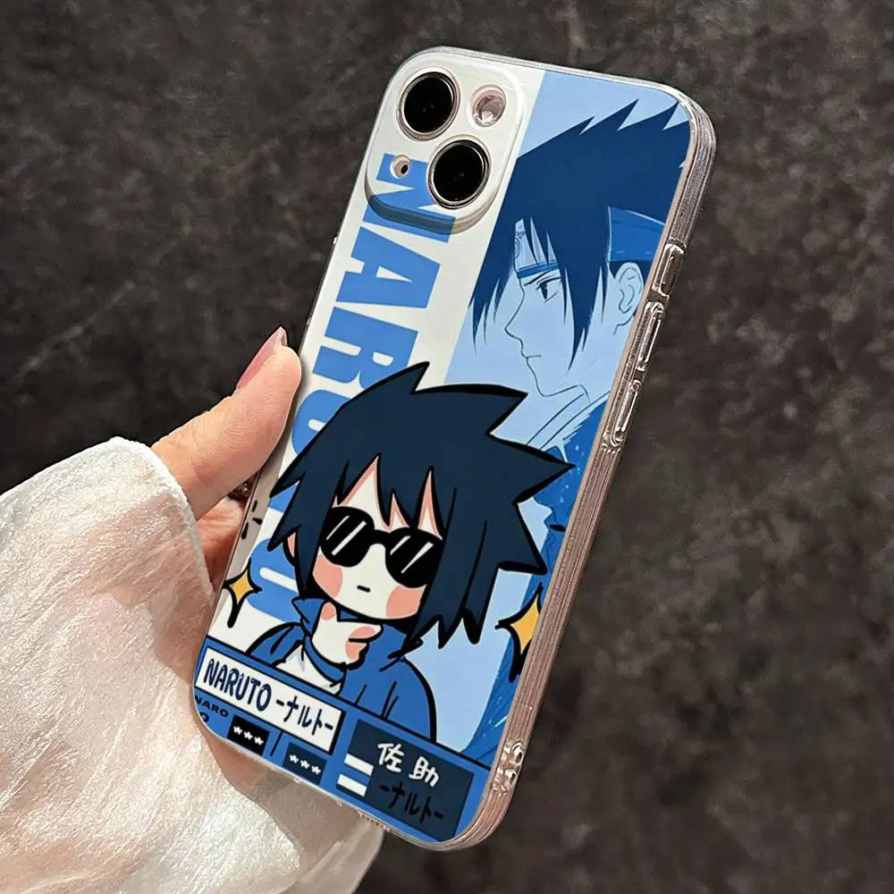 NARUTO Cute Cartoon Ultra Clear TPU Slim Lightweight Shockproof Phone Case Cover