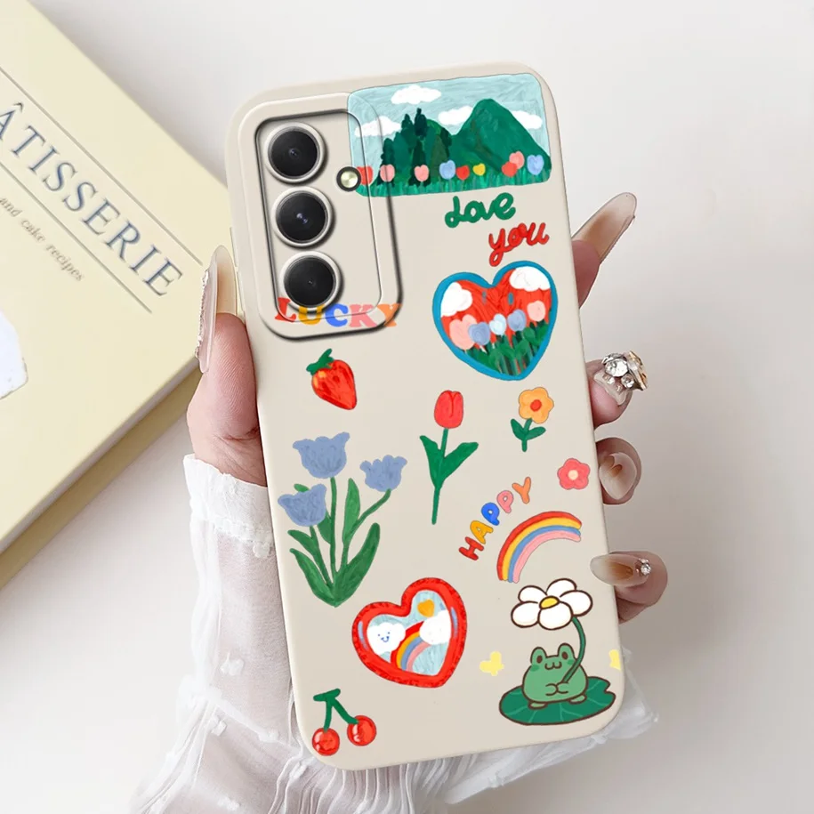 Soft Silicone Fashion Space Protector Phone Cover